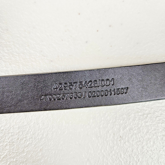 Polo Ralph Lauren Belt Womens M Suede Leather Rhinestone Western Black NFR Rodeo main image 4